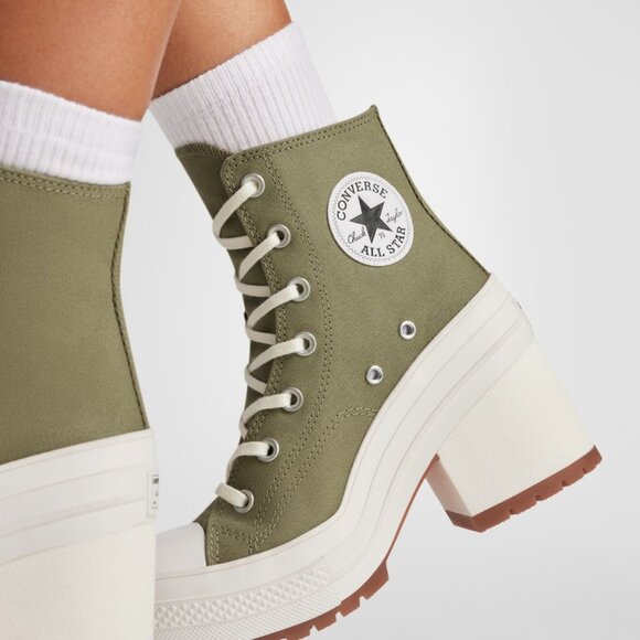 Converse Chuck 70 De Luxe Heel High Top Platform Shoes - Picture 1 of 11